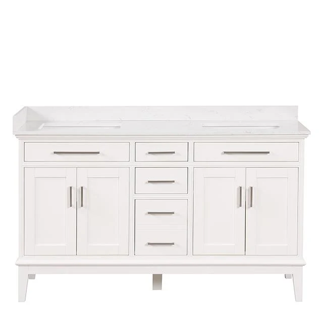 Furniture of America Rimini TM-CT004WH-60+04WH Vanity Set