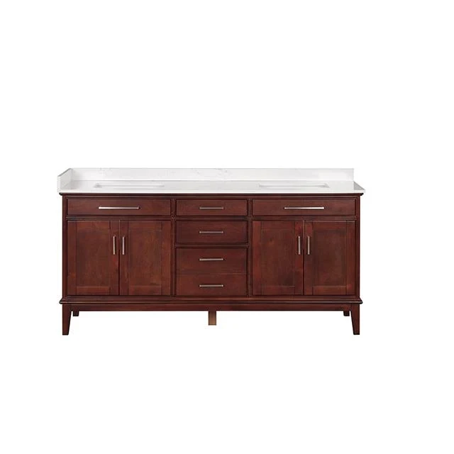 Furniture of America Almeria TM-CT005WH-72+07CH Vanity Set