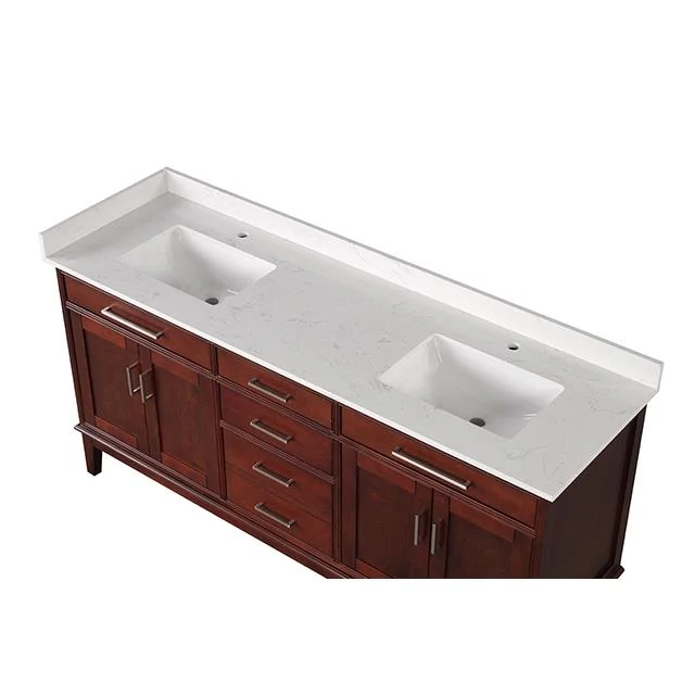 Furniture of America Almeria TM-CT005WH-72+07CH Vanity Set
