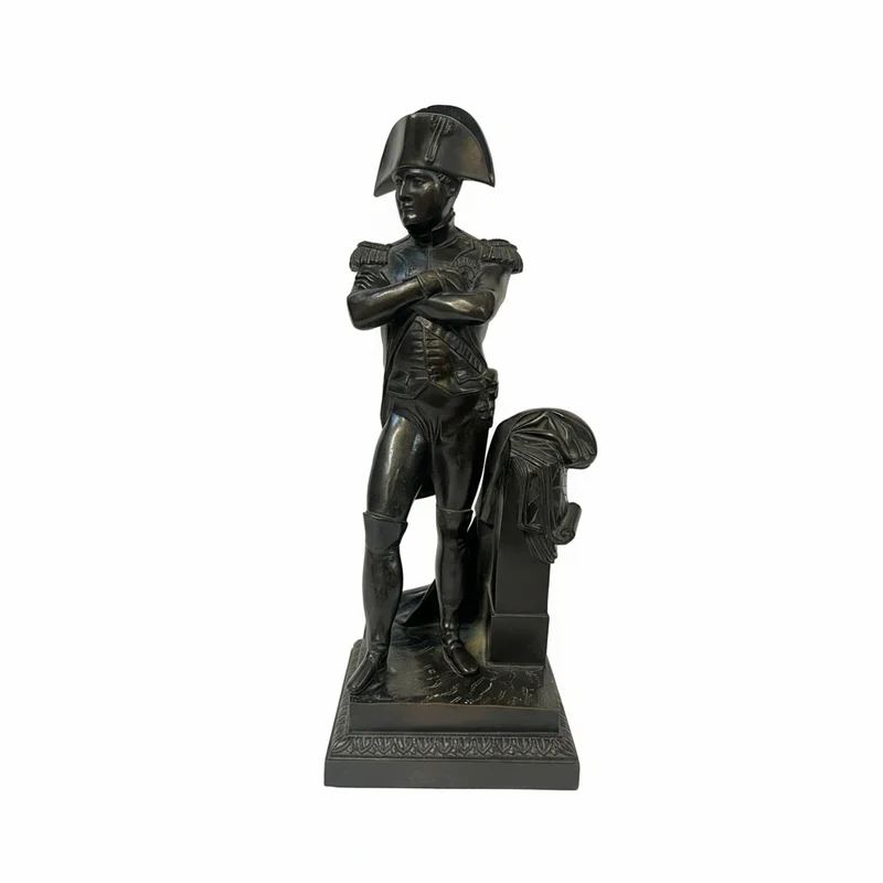 Bronze statue of Napoleon, French, 19th century