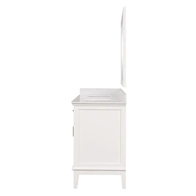 Furniture of America Almeria TM-CT005WH-72+05WH+M Vanity Set with Mirror