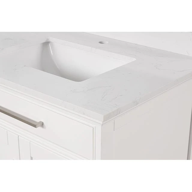 Furniture of America Almeria TM-CT005WH-72+05WH+M Vanity Set with Mirror