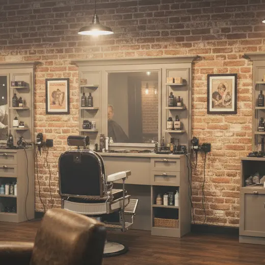 Tocador barbería Trento NG