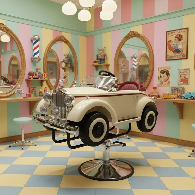 Silla peluquería para niños Marylin