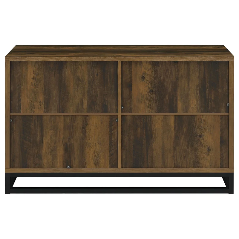 Coaster Furniture Ryatt 950393 4-door Engineered Wood Accent Cabinet - Dark Pine