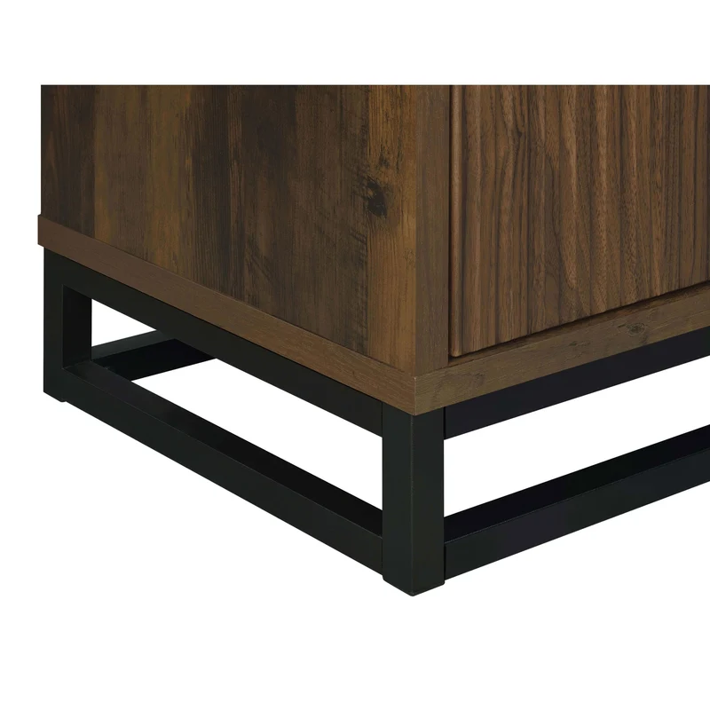Coaster Furniture Ryatt 950393 4-door Engineered Wood Accent Cabinet - Dark Pine