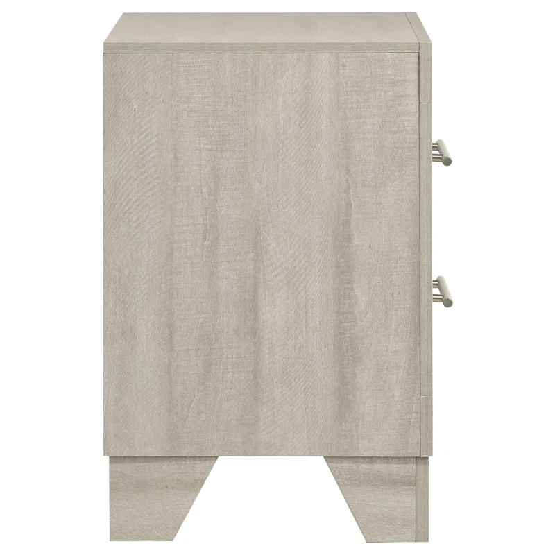 Coaster Furniture Trenton 225062 2-drawer Nightstand Bedside Table - Rustic Cream