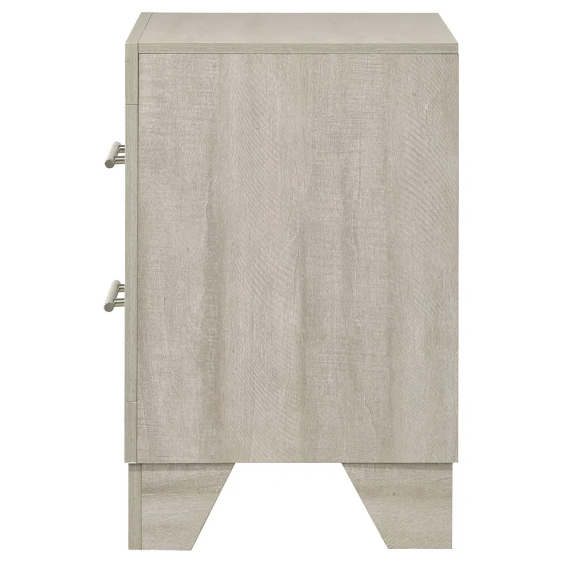 Coaster Furniture Trenton 225062 2-drawer Nightstand Bedside Table - Rustic Cream