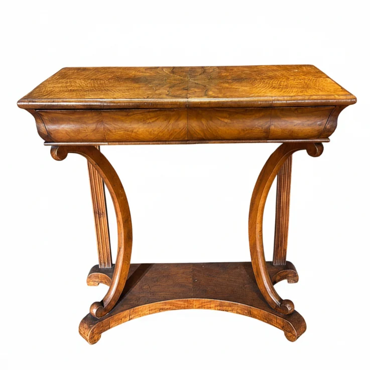 Biedermeier style console table
