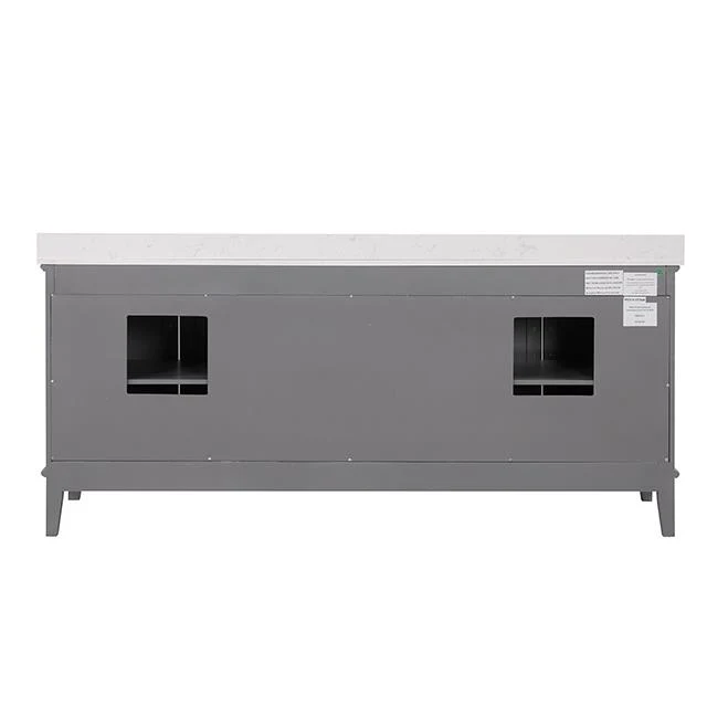 Furniture of America Oliva TM-CT006WH-80+06GY Vanity Set