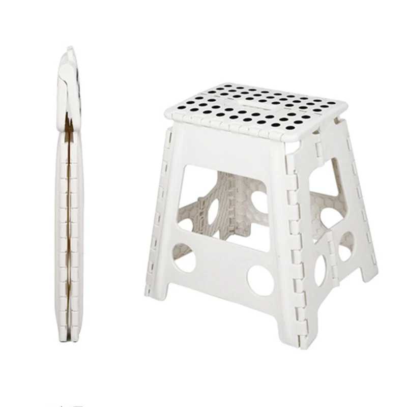 Modern Minimalist PP Foldable Trapezoid Chair Portable Chair For Living Room