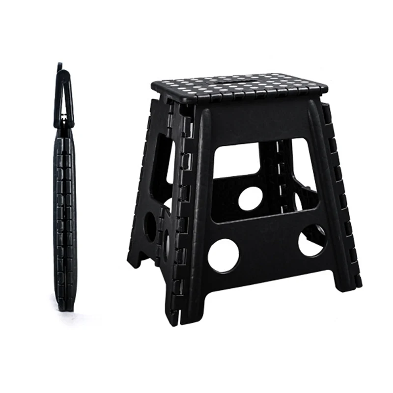 Modern Minimalist PP Foldable Trapezoid Chair Portable Chair For Living Room