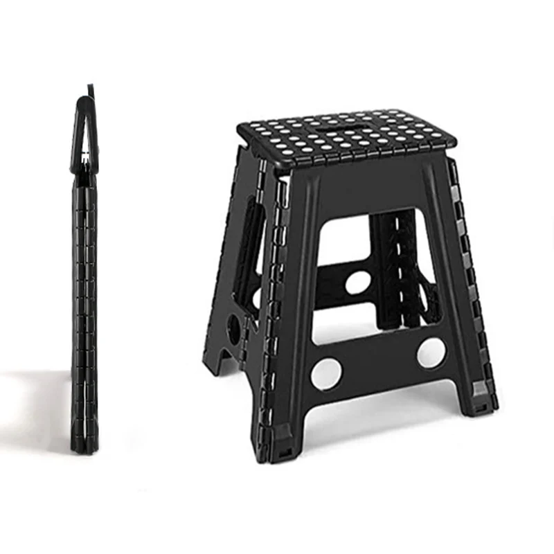 Modern Minimalist PP Foldable Trapezoid Chair Portable Chair For Living Room
