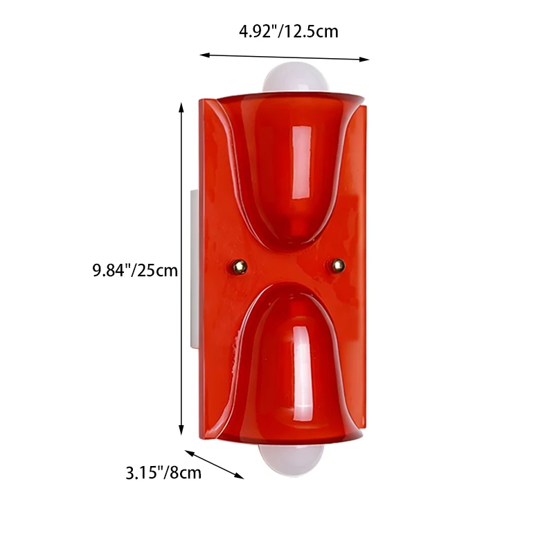 Traditional Vintage Square Resin 1/2-Light Bell-Shaped Wall Sconce Lamp For Bedroom