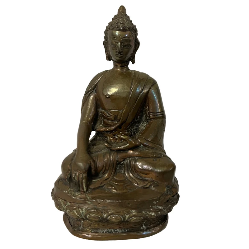 Buda Shakyamuni en bronce finales s.XIX