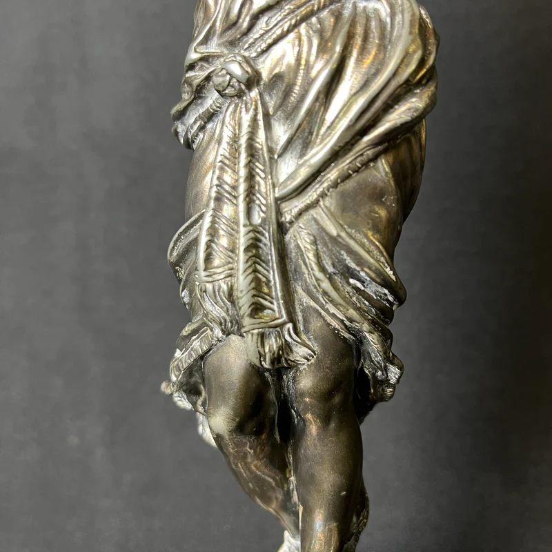 Centros de Mesa WMF Alemania circa 1900 estilo Art Nouveau en estaño y bronce 'Odaliscas'