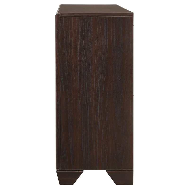 Coaster Furniture Kauffman 204393 6-Drawer Dresser - Dark Cocoa