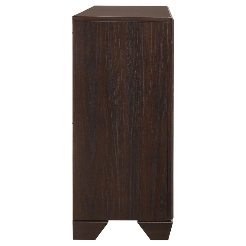 Coaster Furniture Kauffman 204393 6-Drawer Dresser - Dark Cocoa