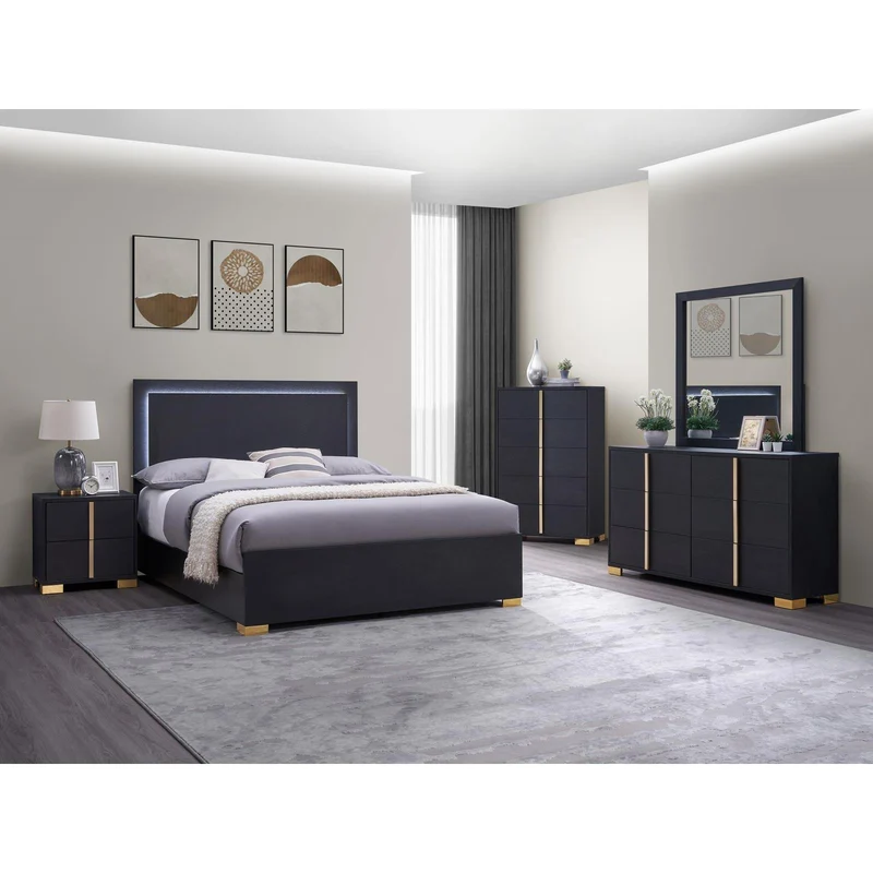 Coaster Furniture Marceline 222831Q-S5 7 pc Queen Panel Bedroom Set