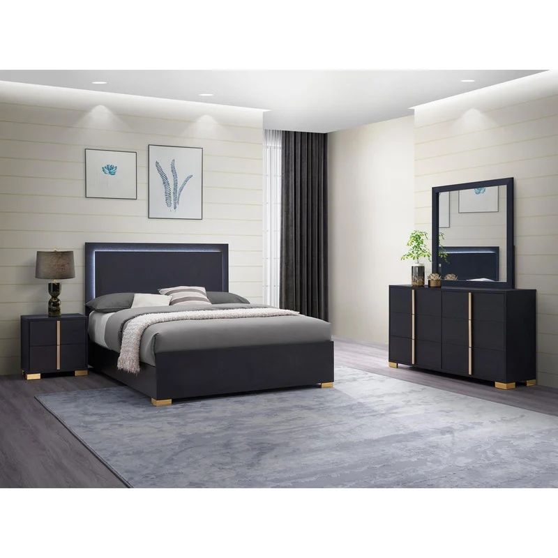 Coaster Furniture Marceline 222831F-S4 6 pc Full Panel Bedroom Set
