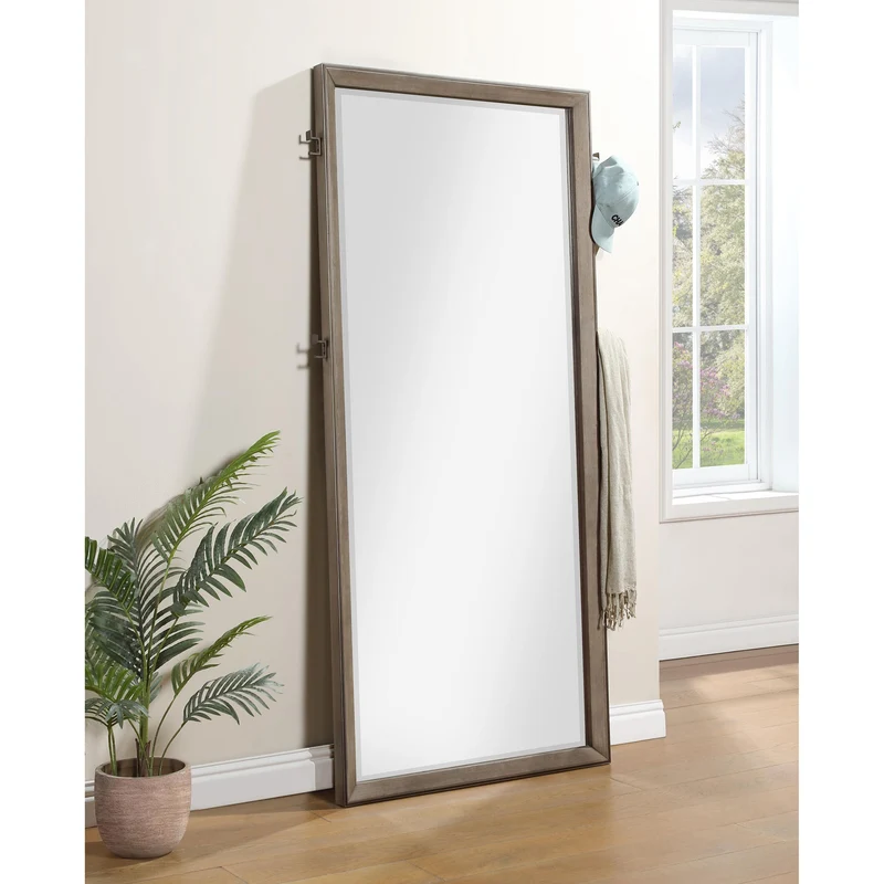 Coaster Furniture Durango 223280 80-inch Standing Floor Mirror - Washed Oak