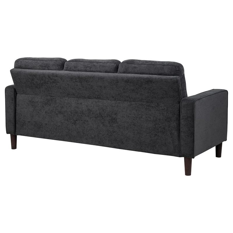 Coaster Furniture Bowen II 509981 Fabric Upholstered Track Arm Sofa - Steel Grey