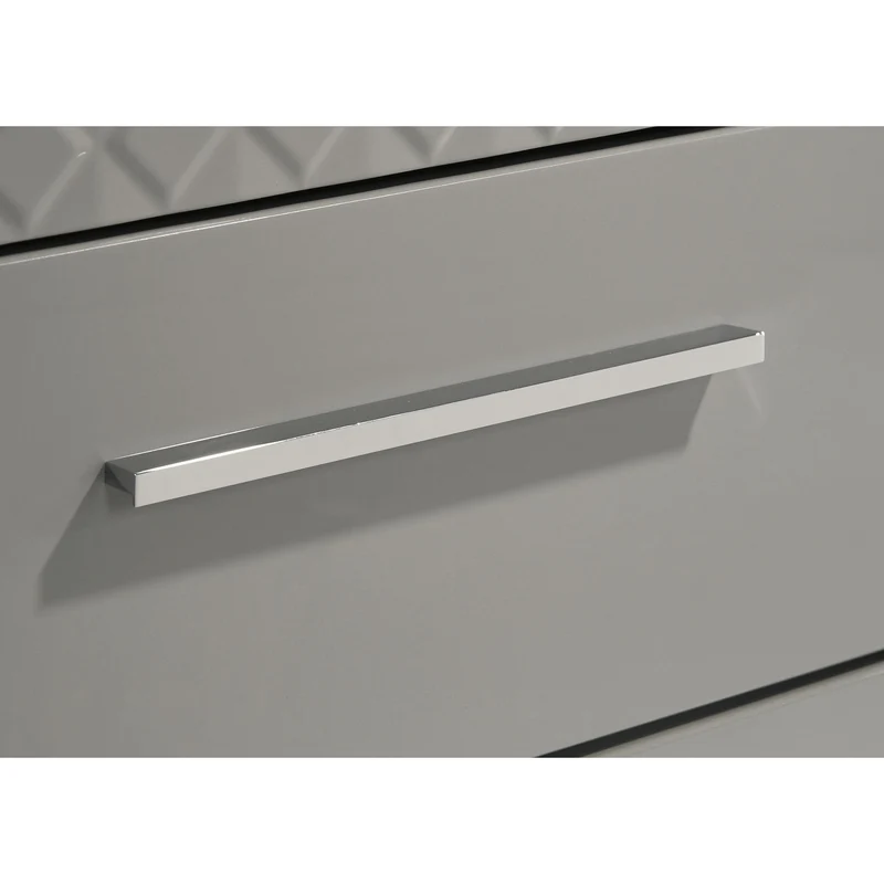 Coaster Furniture Ives 224973 6-Drawer Dresser Cabinet - Grey High Gloss