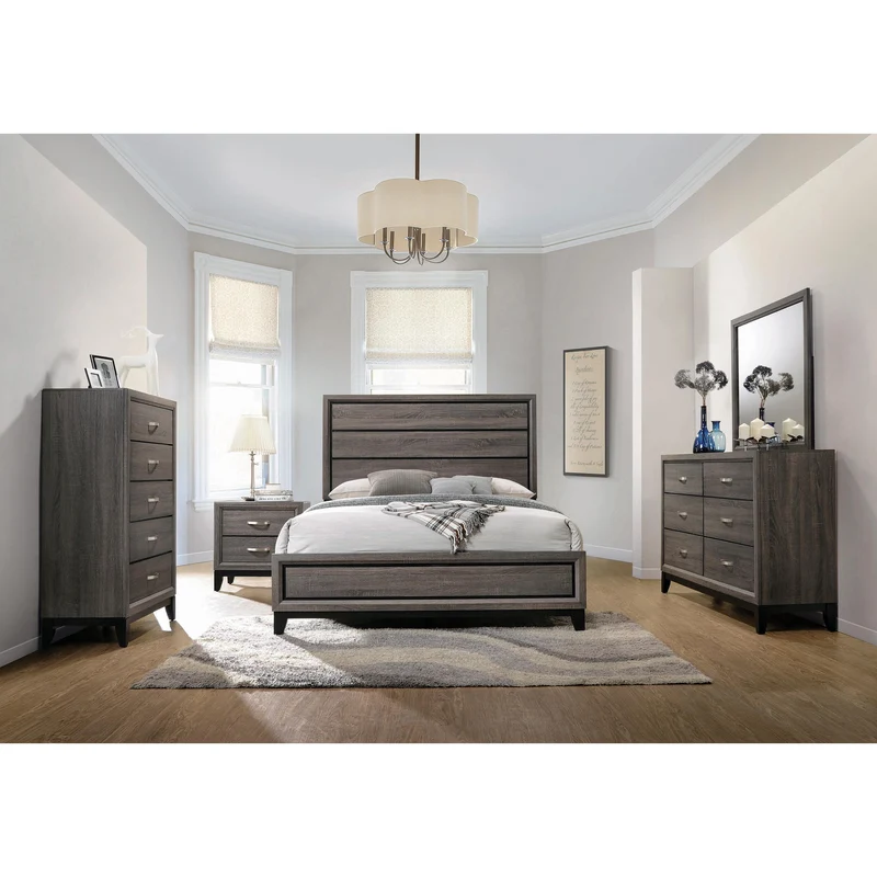Coaster Furniture Watson 212424 Dresser Mirror - Grey Oak