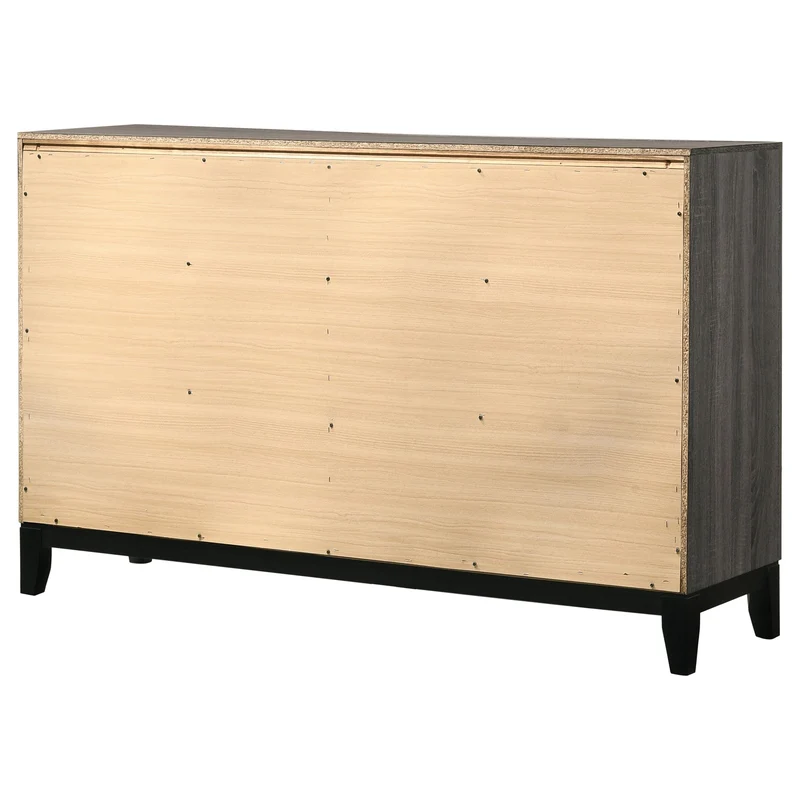 Coaster Furniture Watson 212423 6-Drawer Dresser - Grey Oak