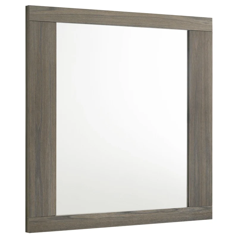 Coaster Furniture Fenwick 224984 Dresser Mirror - Grey Oak