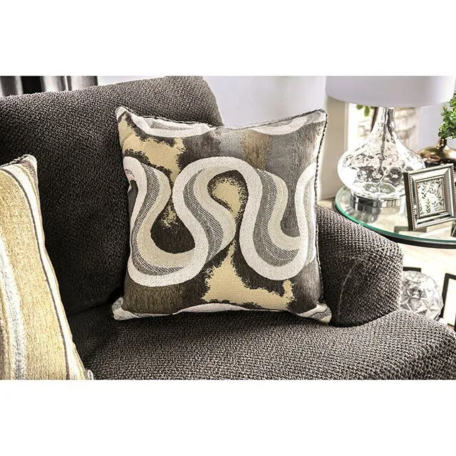 Furniture of America Taliyah Stationary Fabric Sofa SM3080-SF