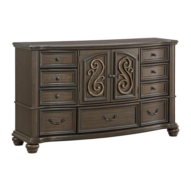 Elements International Brunswick B-13070-5-DR 7-Drawer Dresser