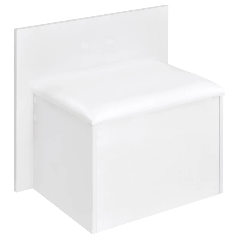 Coaster Furniture Flora 930218 2-drawer Vanity Set with LED Mirror - White High Gloss