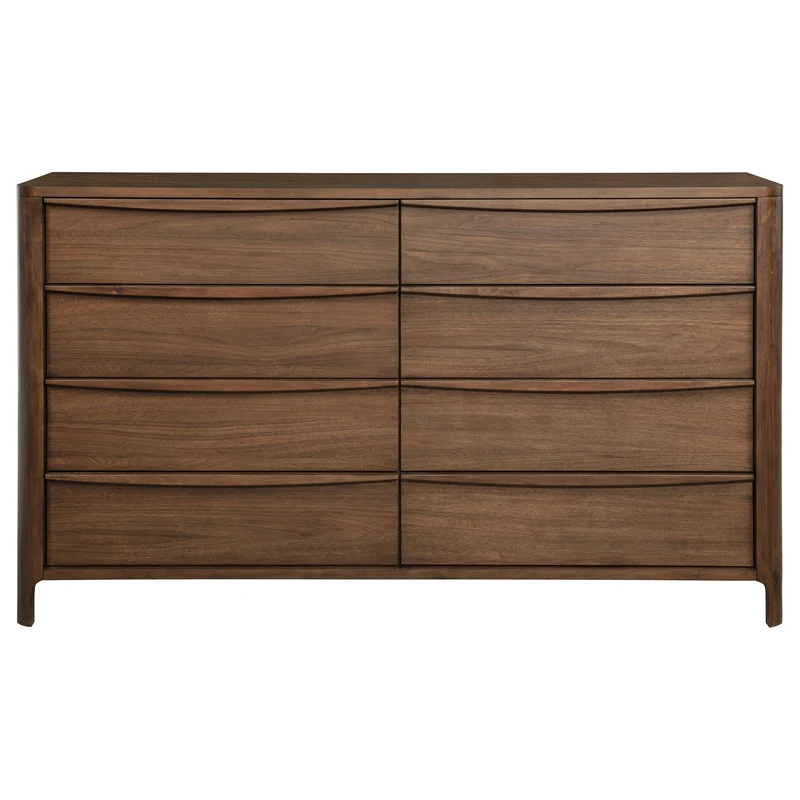 Coaster Furniture Maderia 223323 8-Drawer Dresser Cabinet - Walnut