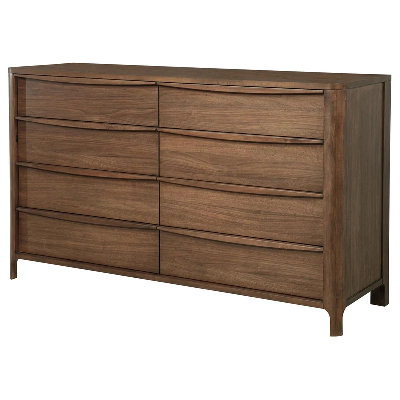 Coaster Furniture Maderia 223323 8-Drawer Dresser Cabinet - Walnut