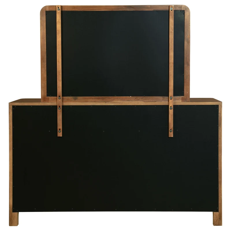 Coaster Furniture Maderia 223323M 8-Drawer Dresser and Mirror - Walnut