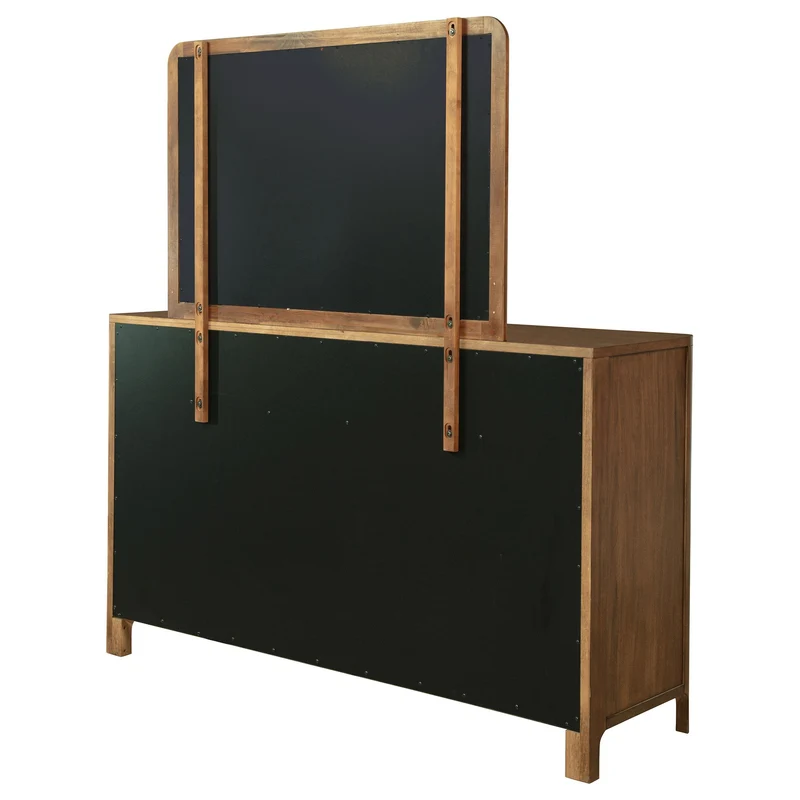 Coaster Furniture Maderia 223323M 8-Drawer Dresser and Mirror - Walnut