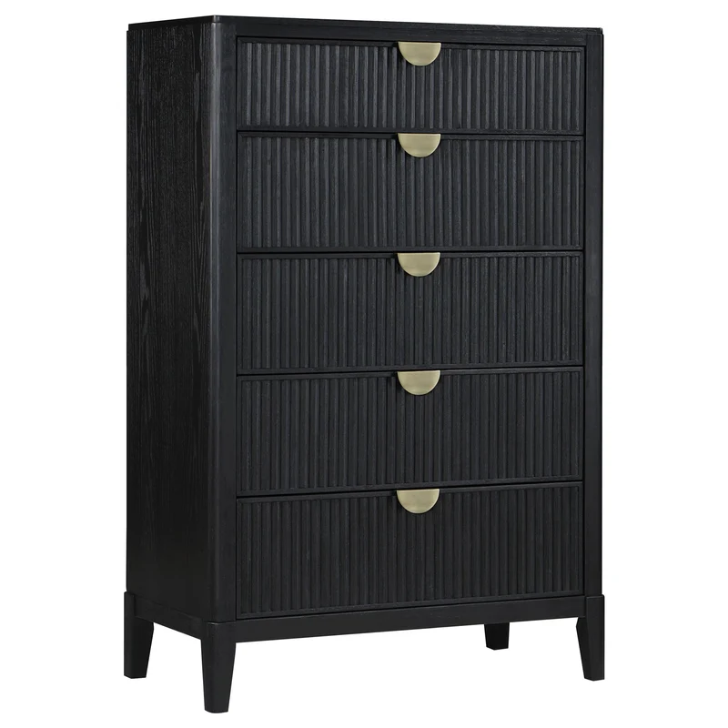 Coaster Furniture Brookmead 224715 5-Drawer Bedroom Chest - Black