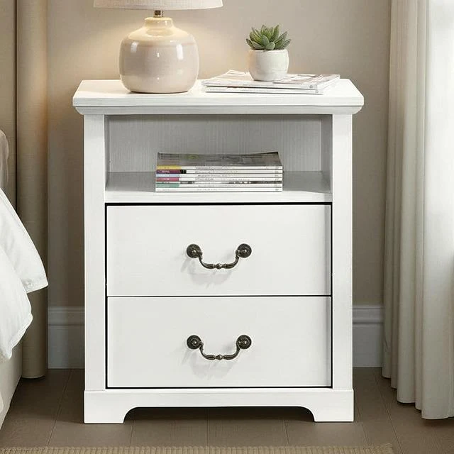 Furniture of America Amble SL7200WH-N Nightstand