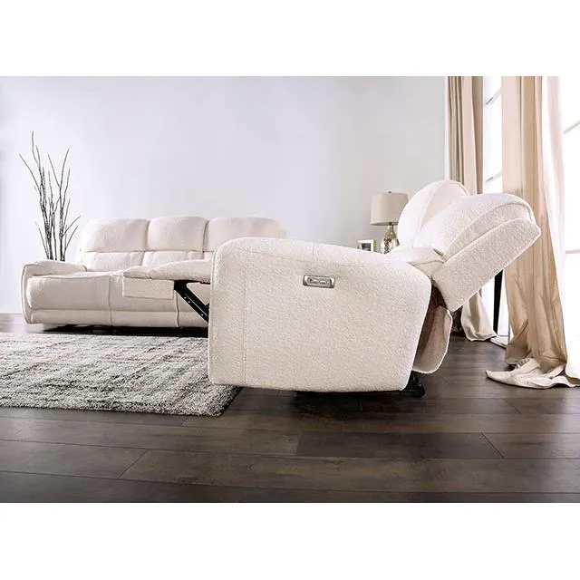 Furniture of America Morcote FM62001BG-SF-PM Power Sofa