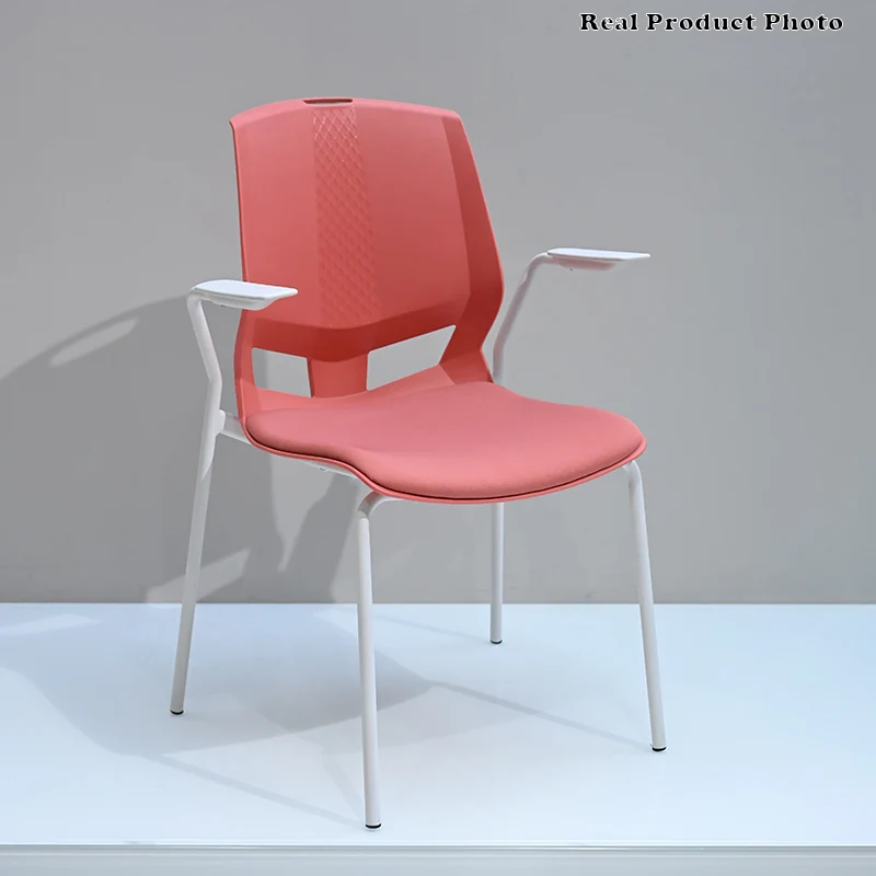 Contemporary Scandinavian INS-Style Training Chair: Minimalist Ergonomic Backrest Desk Chair For Home Office