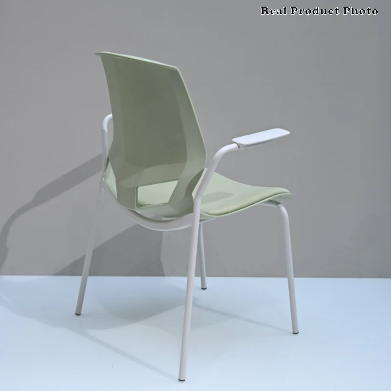 Contemporary Scandinavian INS-Style Training Chair: Minimalist Ergonomic Backrest Desk Chair For Home Office