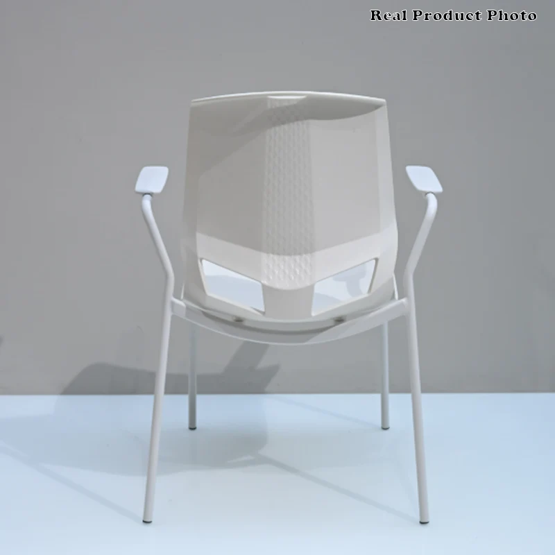 Contemporary Scandinavian Ergonomic Chair: INS-Style One-Piece Molded PP Desk Chair For Home Office
