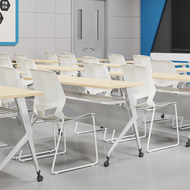 Scandinavian Minimalist Desk Chair: Ergonomic Training Chair - INS-Style Back Chair For Home Office