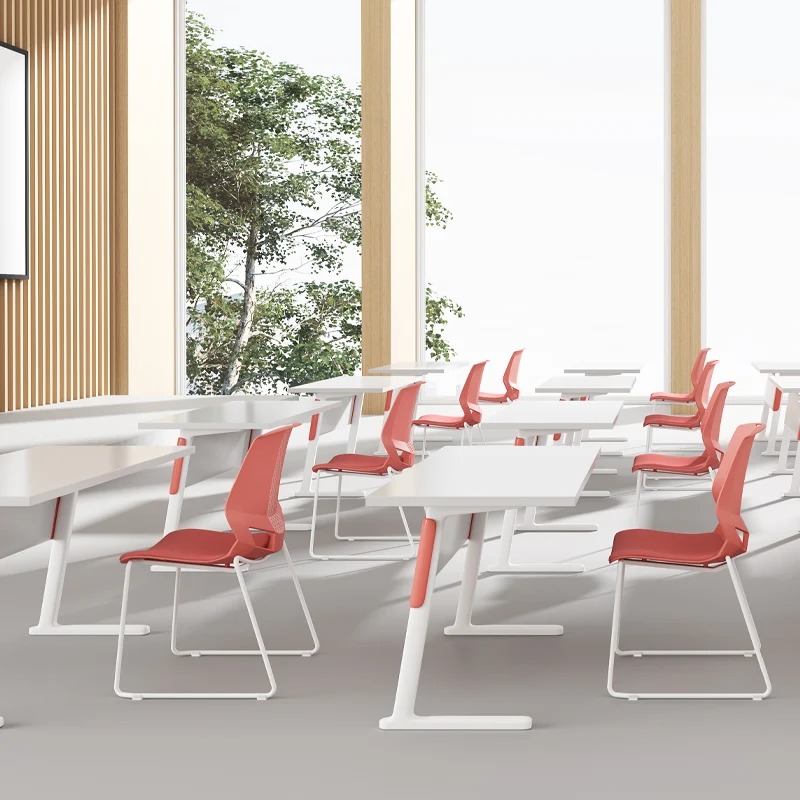 Scandinavian Minimalist Desk Chair: Ergonomic Training Chair - INS-Style Back Chair For Home Office