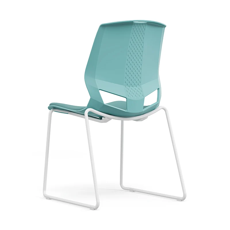 Scandinavian Minimalist Desk Chair: Ergonomic Training Chair - INS-Style Back Chair For Home Office