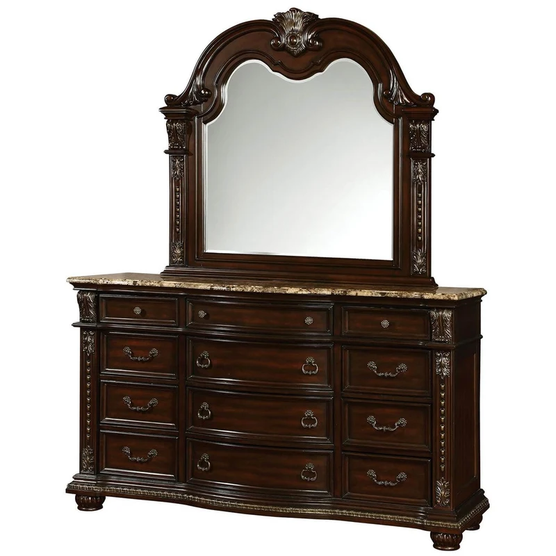 Furniture of America Fromberg 12-Drawer Dresser CM7670D
