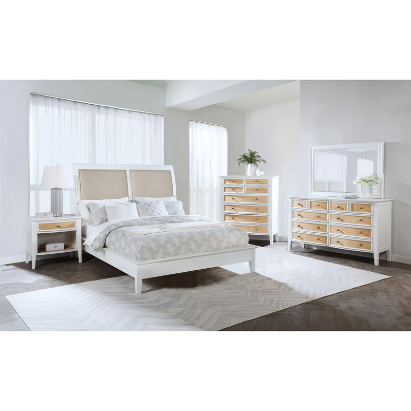 Coaster Furniture Bexhill 223471KE-S5 7 pc King Panel Bedroom Set
