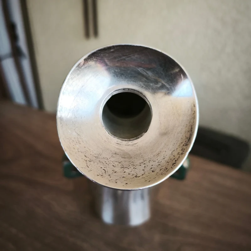 Decanter head made of aventurine stone and silver by Ezequiel Tapia