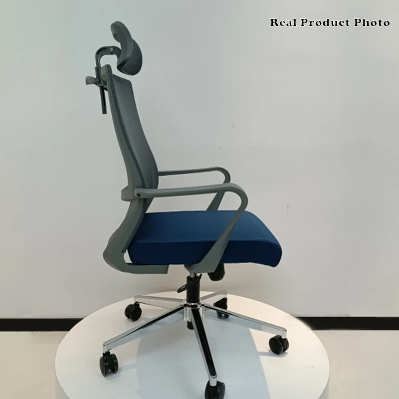 Modern Minimalist Ergonomic Office Chair: Height-Adjustable High-Back Desk Chair For Home Office